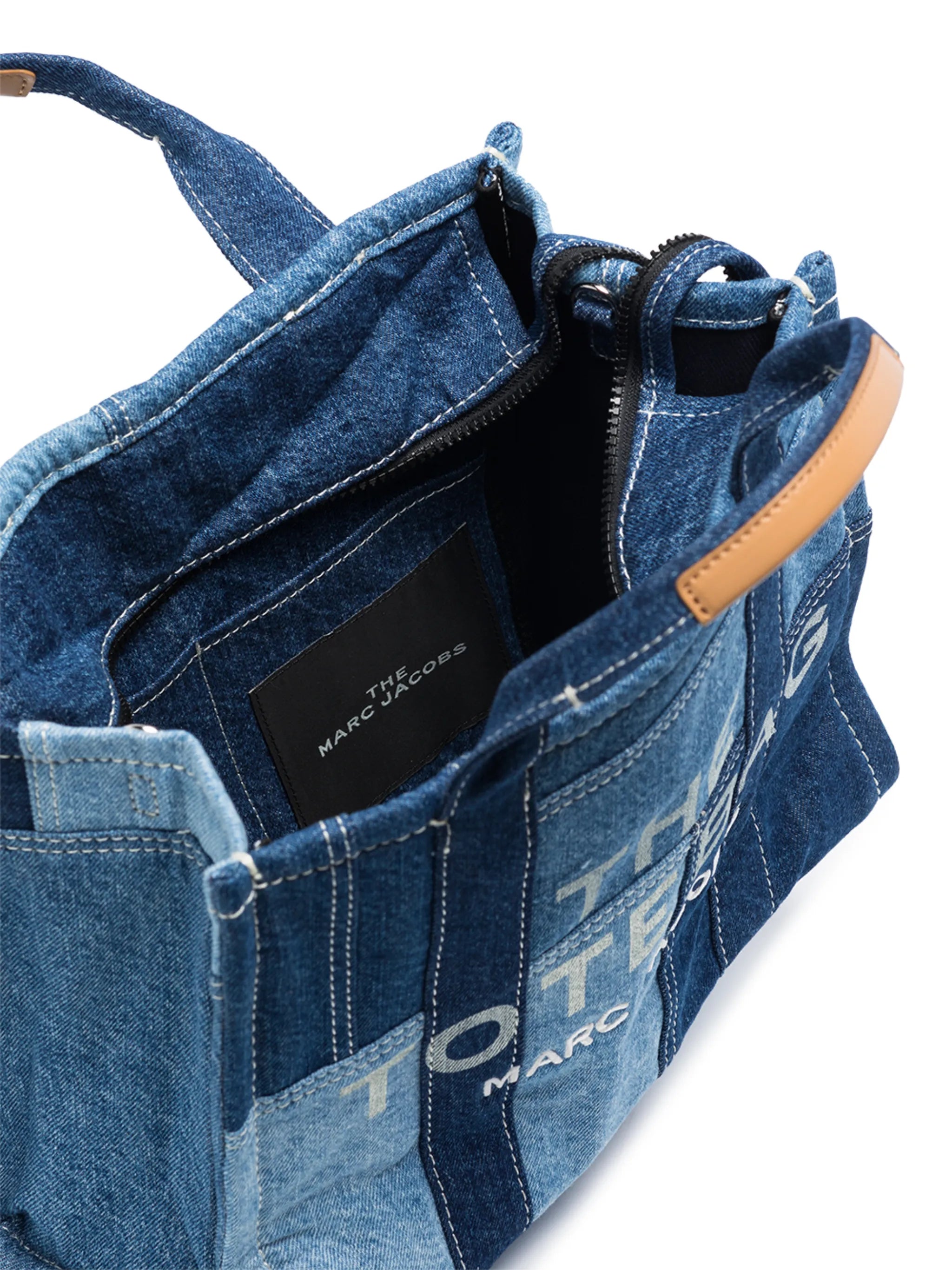 Bolsa de mão Tote Marc Jacobs The Denim Medium Azul