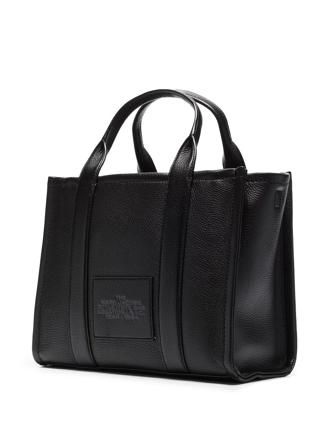Bolso tote mediano de piel de Marc Jacobs en color negro