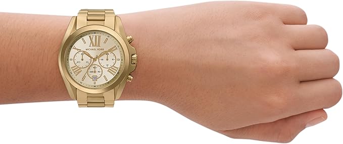 Relógio Michael Kors Bradshaw MK5605 para Mulher – Aço Dourado