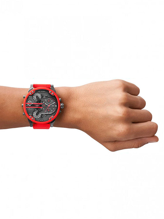 Relógio Masculino Diesel Mr. Daddy DZ7370 Vermelho