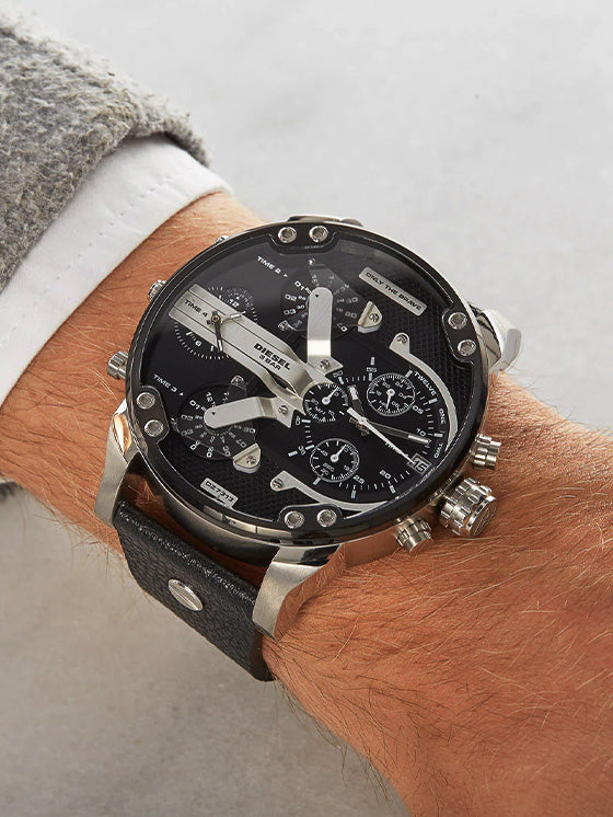 OROLOGIO DIESEL MR. DADDY 2.0 DZ7313 NERO