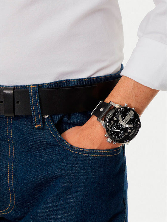 OROLOGIO DIESEL MR. DADDY 2.0 DZ7313 NERO