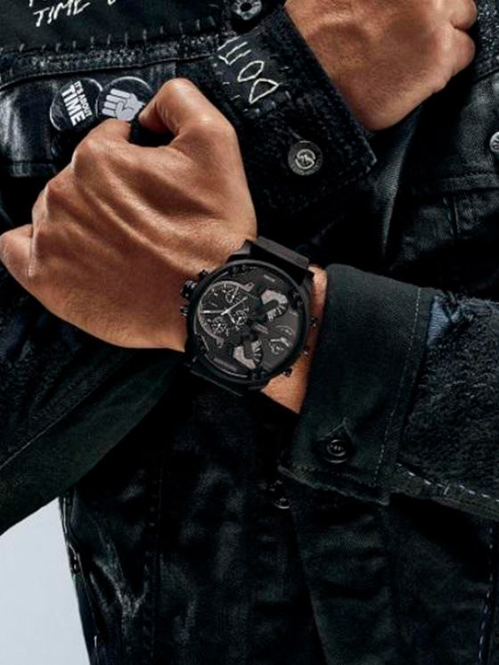 OROLOGIO DIESEL MR. DADDY 2.0 DZ7396 NERO