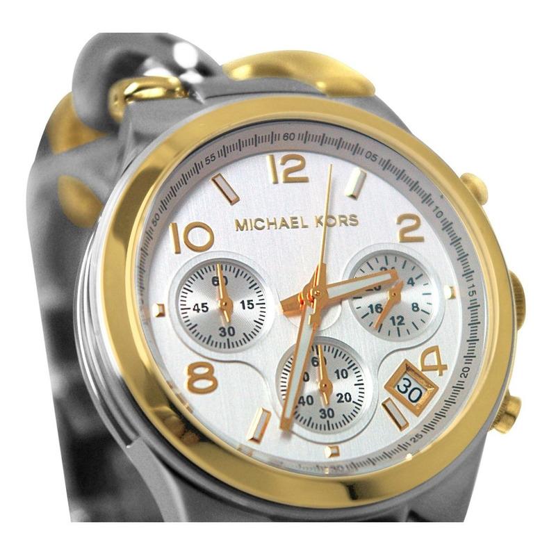 Orologio Michael Kors Twist Chain Chronograph MK3199 Bicolor