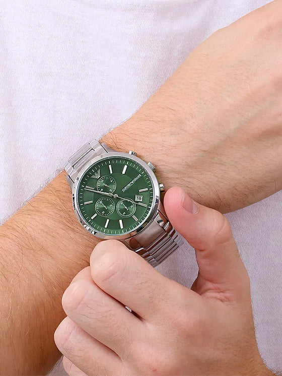 Relógio Emporio Armani Renato AR11507 Prateado