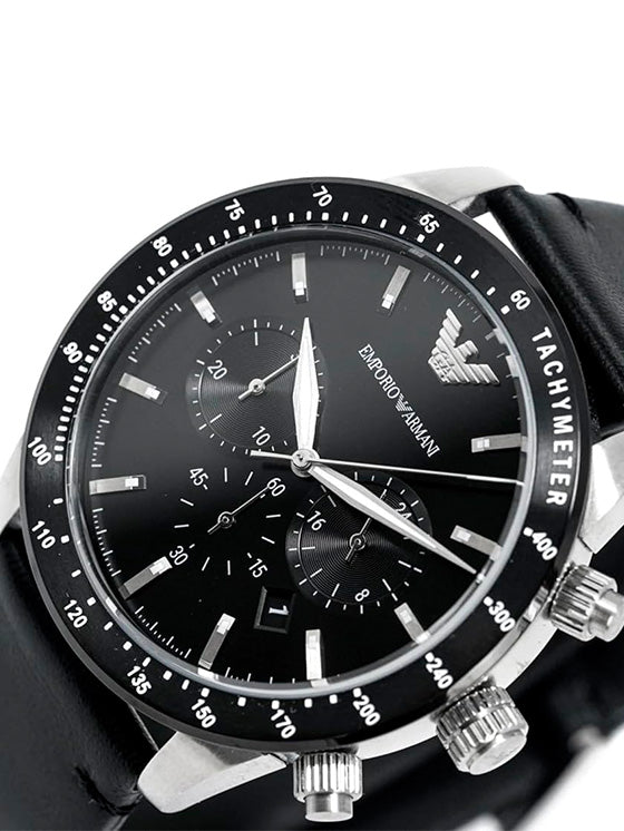 Relógio Emporio Armani Renato AR11243 Preto