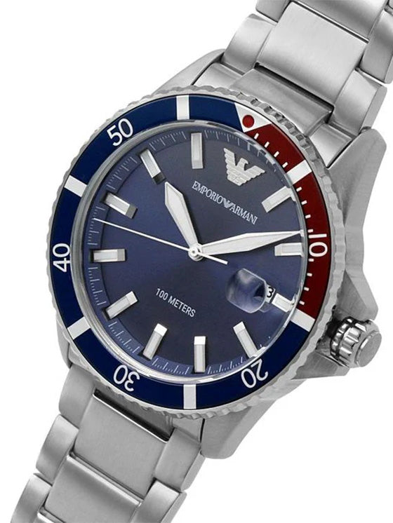 Relógio Emporio Armani Diver AR11339 Prateado