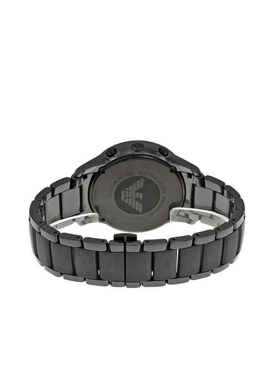 Relógio Emporio Armani AR1452 Cerâmica Cronógrafo Preto