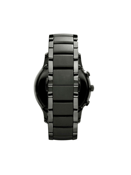 Relógio Emporio Armani AR1452 Cerâmica Cronógrafo Preto