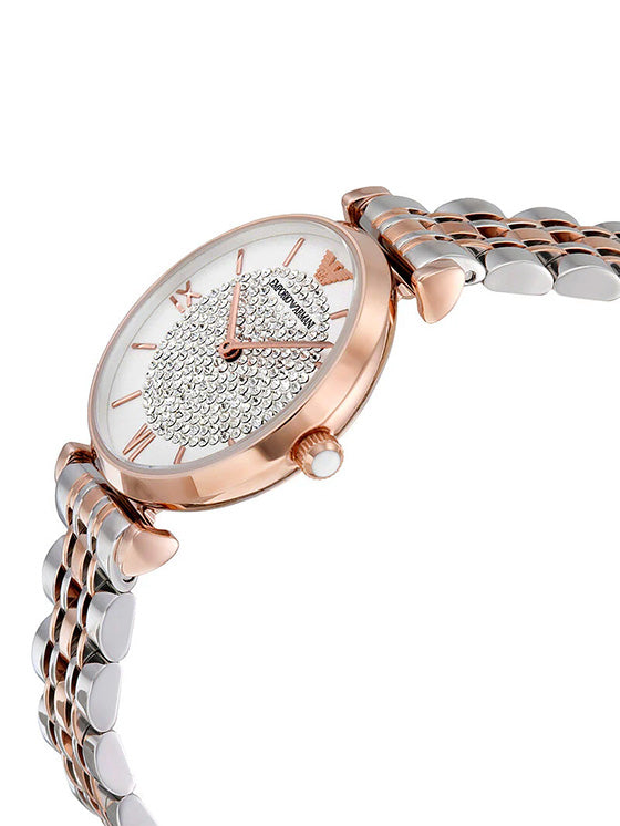 Relógio Emporio Armani Mulher AR1926 bicolor