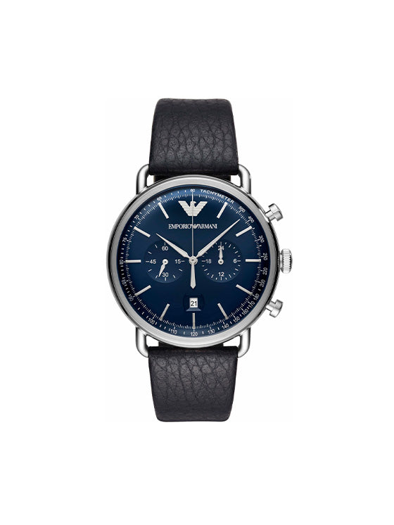 Rélogio Emporio Armani Aviator AR11105 Prateado