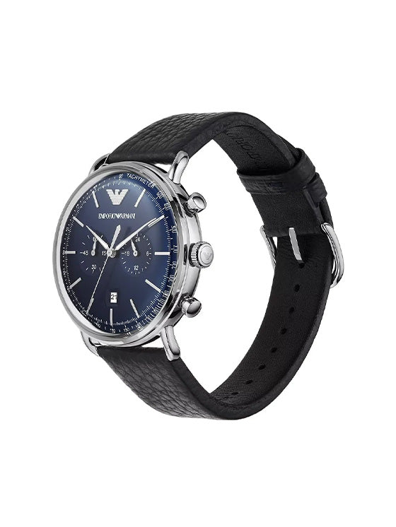 Rélogio Emporio Armani Aviator AR11105 Prateado