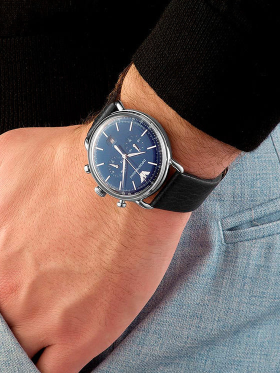 Rélogio Emporio Armani Aviator AR11105 Prateado