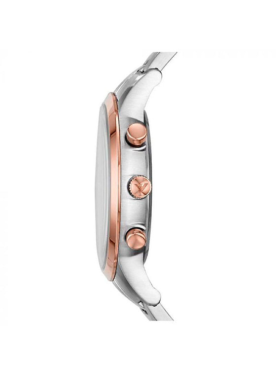 Orologio Cronografo Quarzo Quadrante Blu AR80025 Emporio Armani