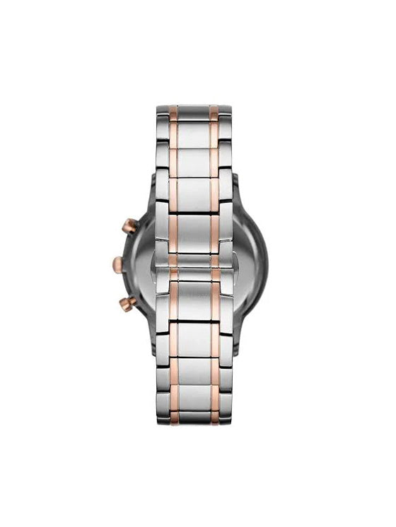 Orologio Cronografo Quarzo Quadrante Blu AR80025 Emporio Armani