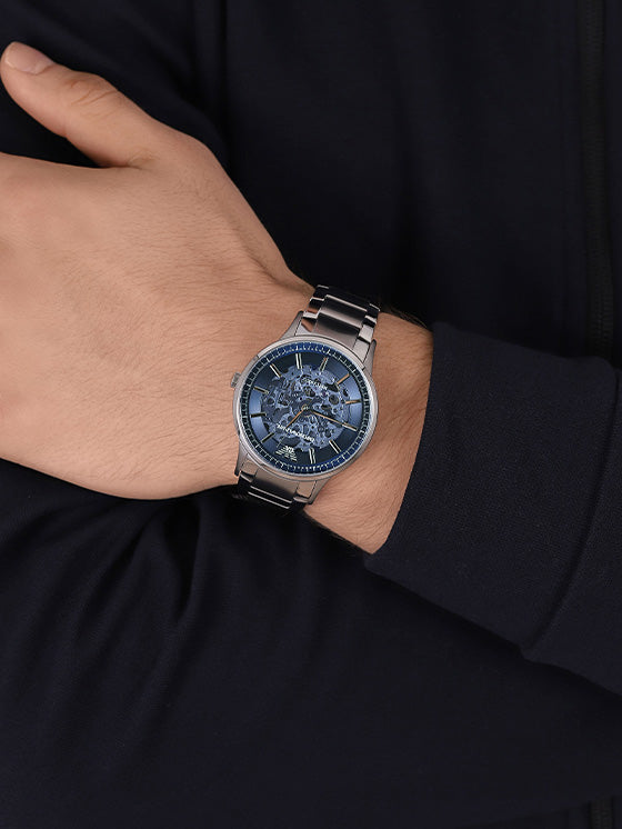 Relógio Emporio Armani Renato Skeleton AR60037