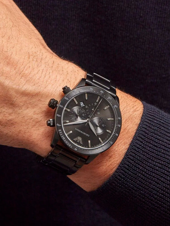 Relógio Emporio Armani Mario Cronógrafo Masculino AR11242