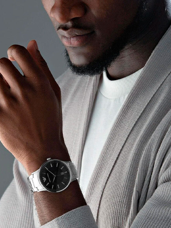 Relógio Emporio Armani Renato AR11181 Prateado