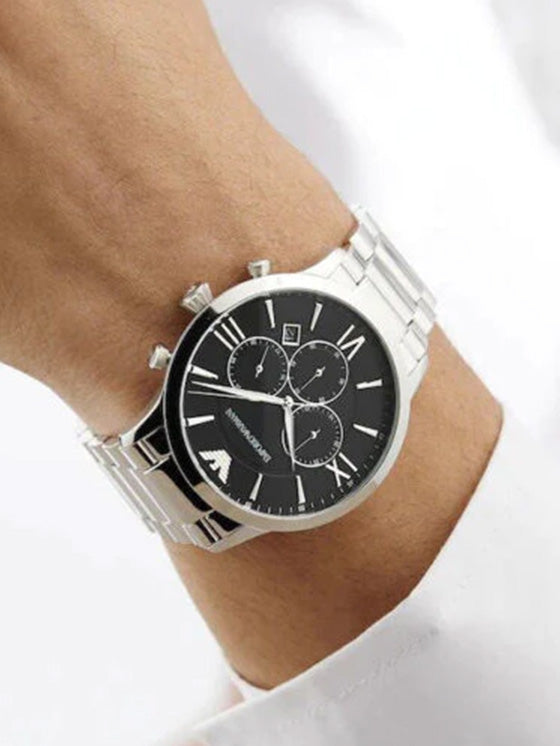 Relógio Emporio Armani Giovanni AR11208 Prateado