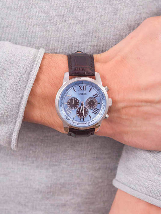 Relógio Guess Horizon W0380G6 Prateado