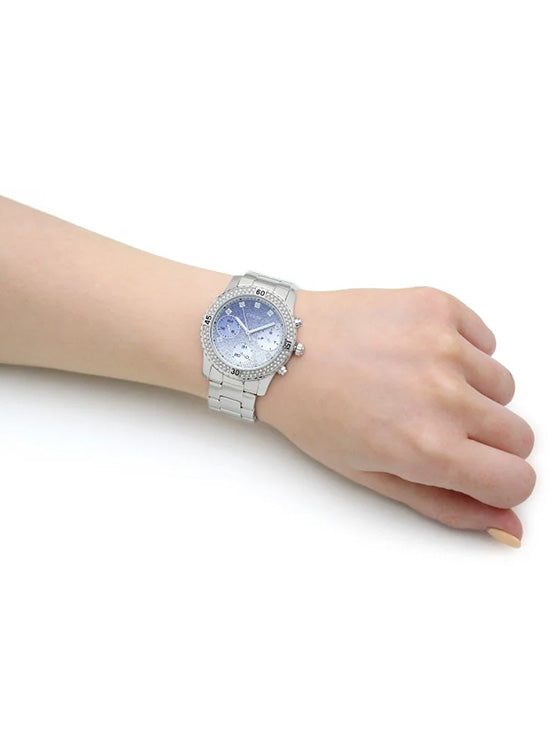 Relógio Guess Confetti W0774L6 Glitter Azul