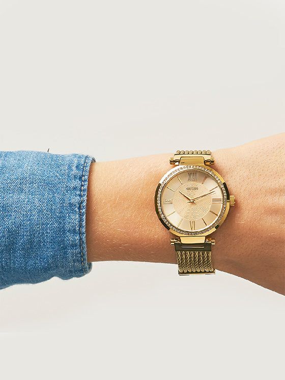 Relógio Guess Soho W0638L2 – Feminino em Dourado