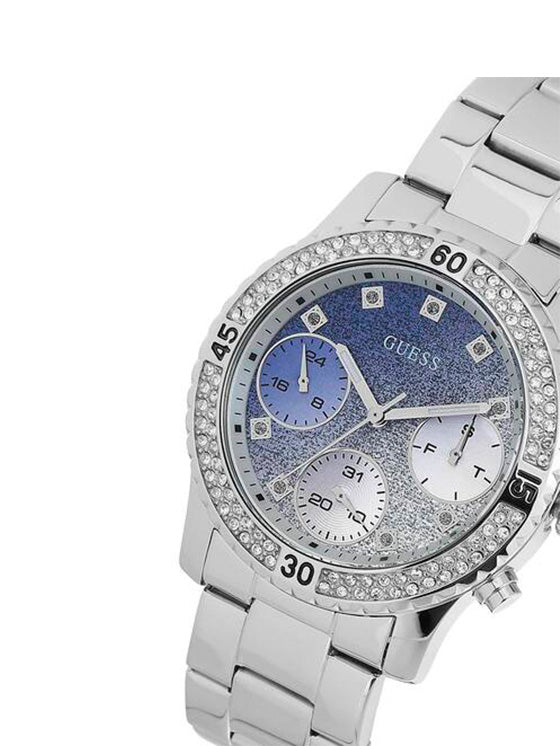 Relógio Guess Confetti W0774L6 Glitter Azul