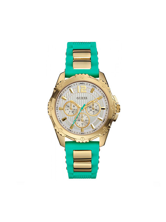 Relógio Guess W0325L4 Silicone Verde