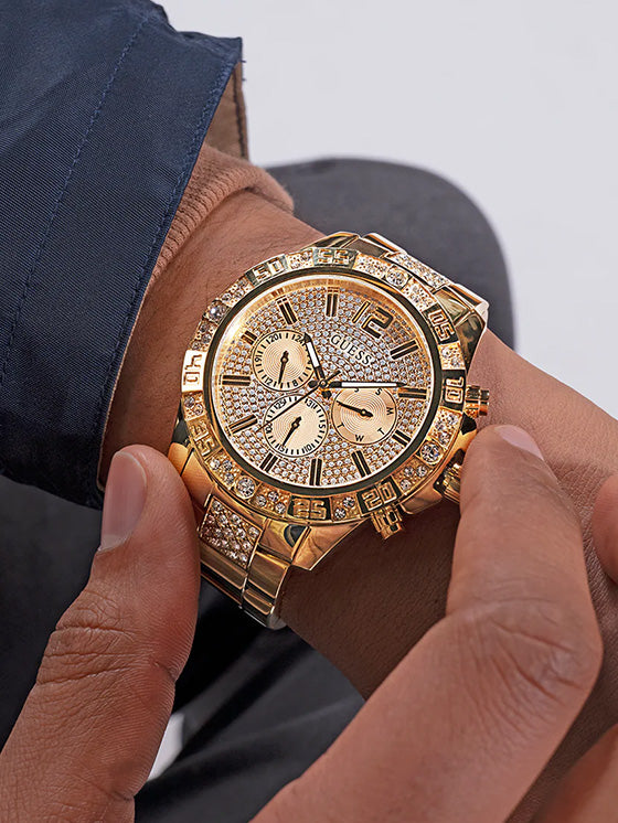 Relógio Guess Majesty GW0796G2 Dourado