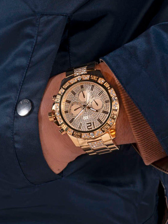 Relógio Guess Majesty GW0796G2 Dourado