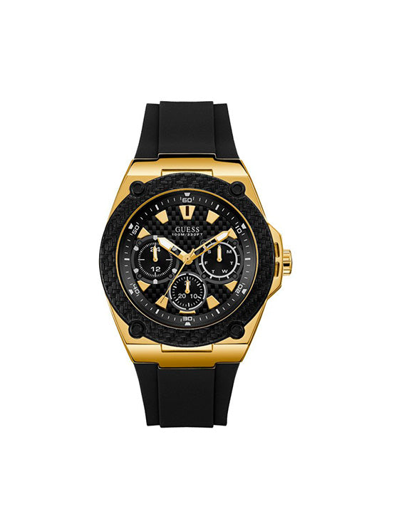 Relógio Guess Legancy W1049G5 Silicone Preto