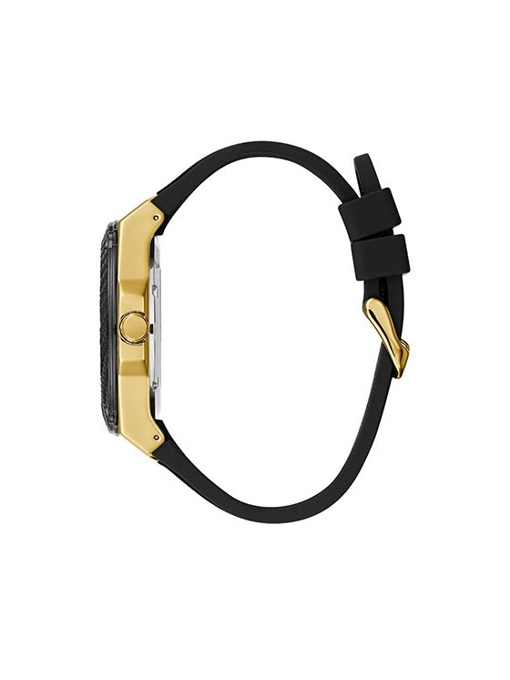 Reloj Guess Legancy W1049G5 de silicona negra