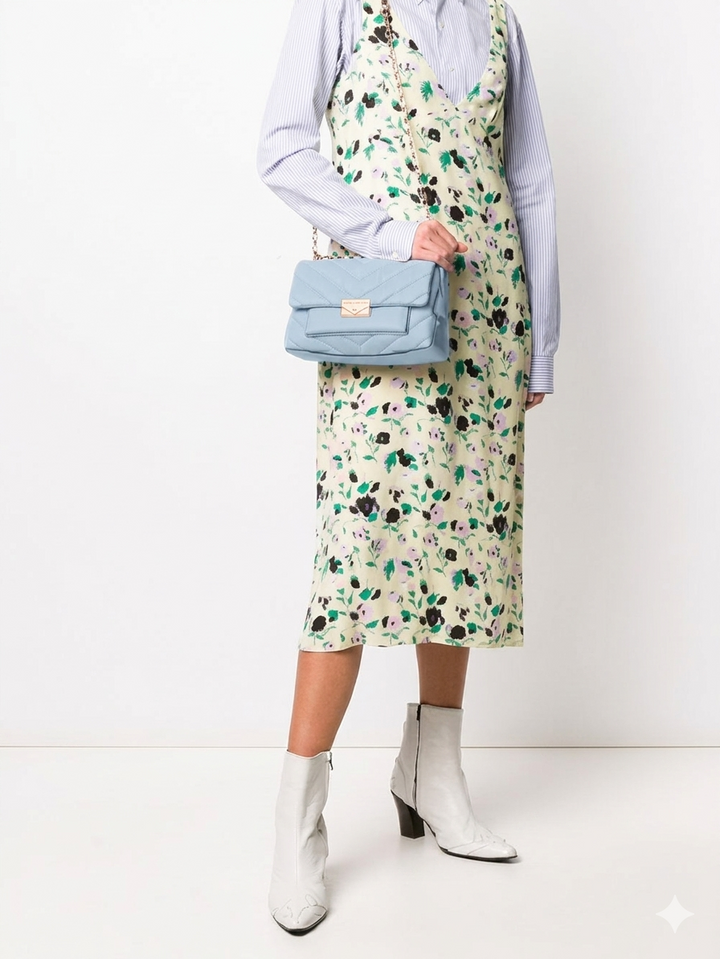 Michael Kors Cece Umhängetasche Hellblau