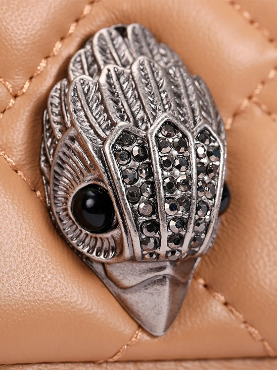 Kurt Geiger London Mini Kensington Bag – Adlerkopf und silberne Details