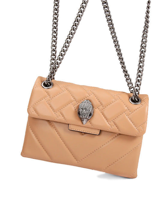 Kurt Geiger London Mini Kensington Bag – Adlerkopf und silberne Details