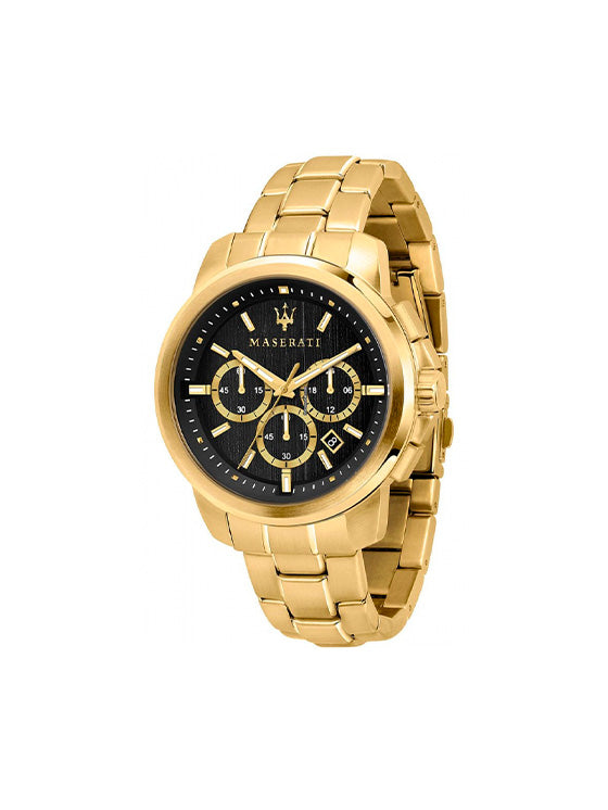 Relógio Maserati Successo cronógrafo R8873621013 Dourado