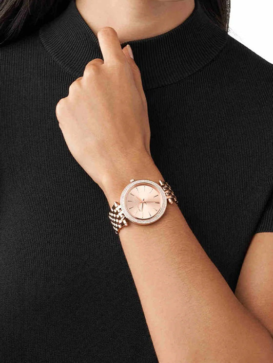 Relógio Michael Kors Darci Mulher MK3192 Ouro Rosa