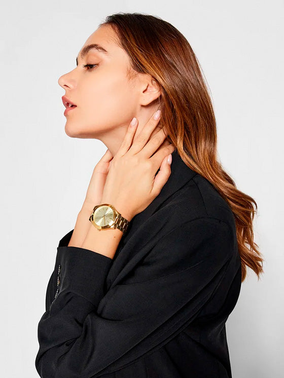 Orologio Michael Kors Slim Runway MK3179 Oro