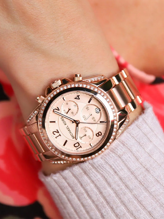Relógio Michael Kors Blair MK5263 Ouro Rosa