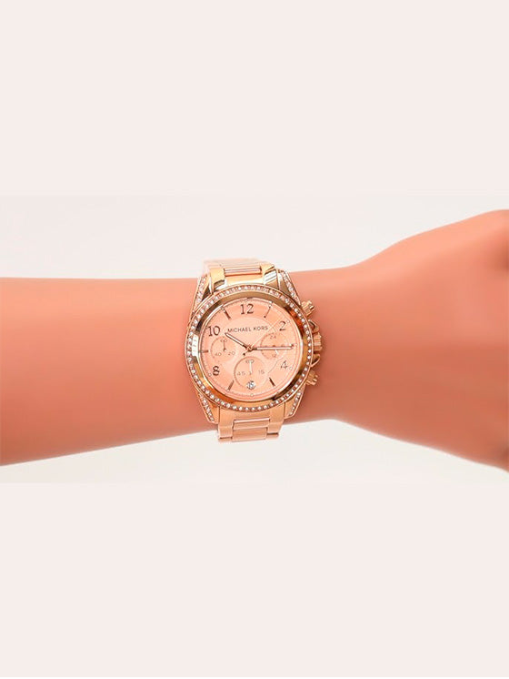 Relógio Michael Kors Blair MK5263 Ouro Rosa