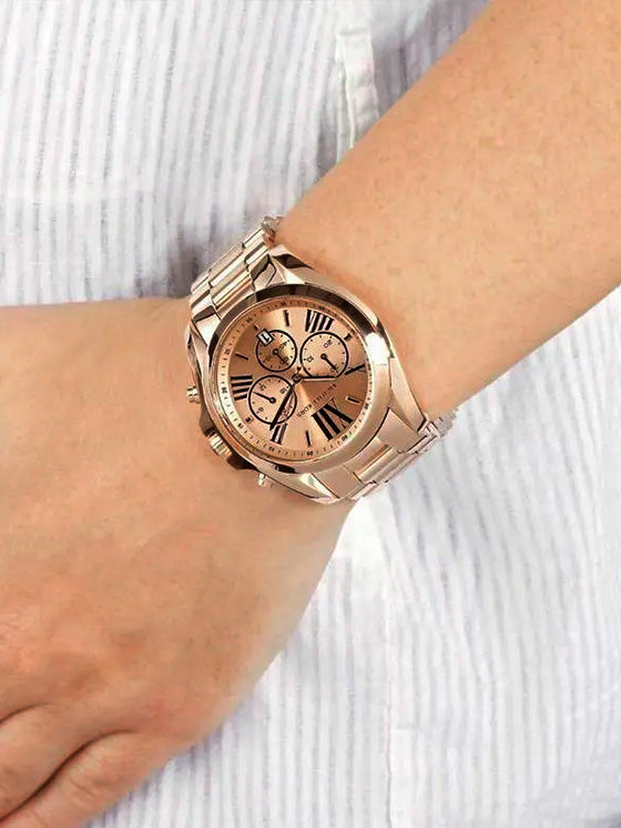 Relógio Michael Kors Bradshaw MK5503 Ouro Rosa