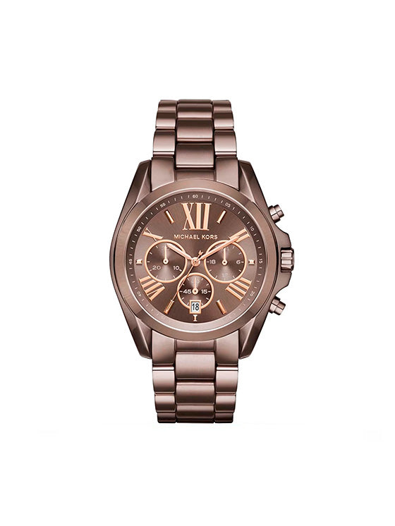 Relógio Michael Kors Oversized Bradshaw MK6247 Castanho