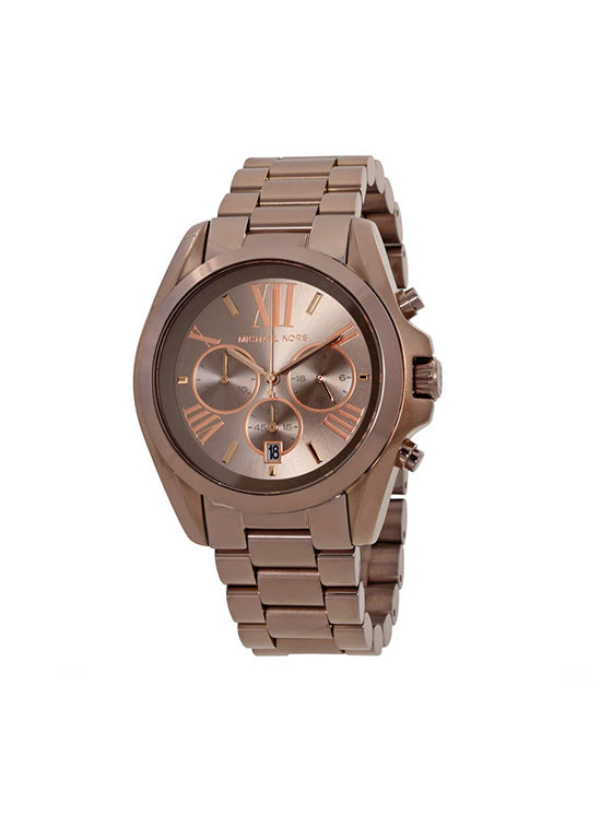 Relógio Michael Kors Oversized Bradshaw MK6247 Castanho