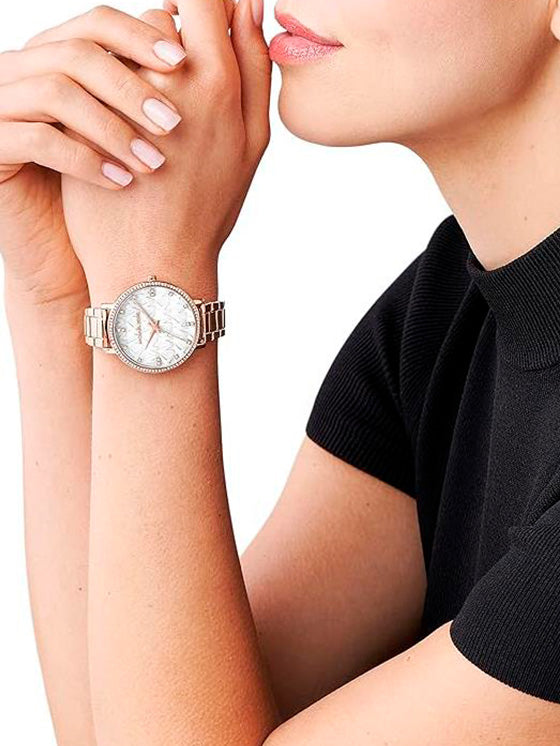 Relógio Michael Kors Pyper MK4594 Ouro Rosa