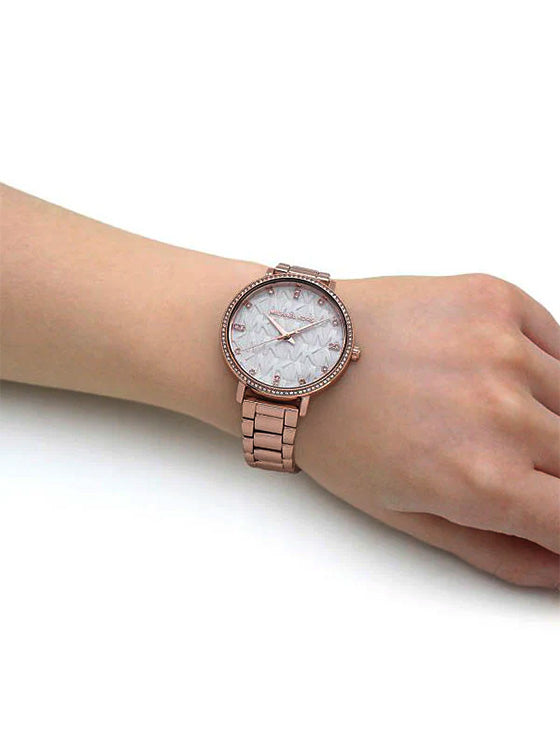 Relógio Michael Kors Pyper MK4594 Ouro Rosa