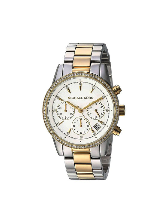 Relógio Michael Kors Bryant MK6474 bicolor