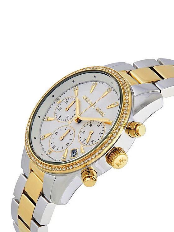 Relógio Michael Kors Bryant MK6474 bicolor