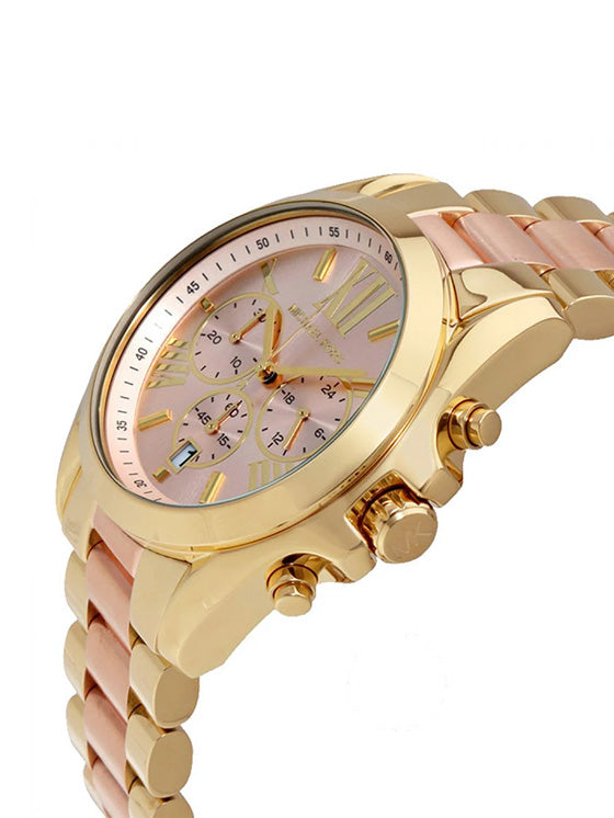 Orologio Michael Kors Bradshaw MK6359 bicolore  Rosa