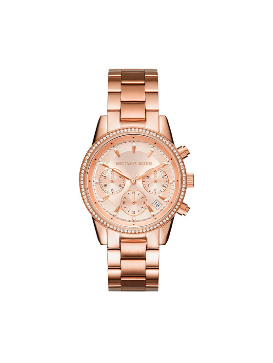 Relógio Michael Kors Ritz MK6357 Ouro Rosa