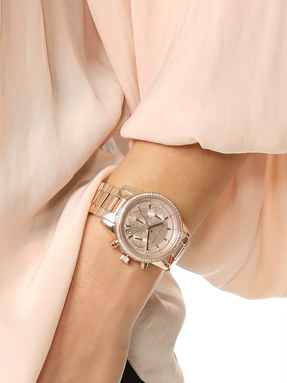 Relógio Michael Kors Ritz MK6357 Ouro Rosa